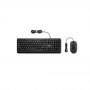 Lenovo | 160 Combo | Keyboard | Wired | Mouse included | US | Black | USB-A 2.0 - 2